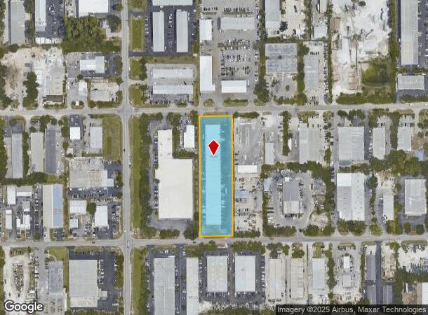  4227 Enterprise Ave, Naples, FL Parcel Map