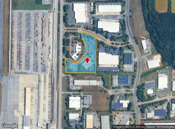  124 Jetplex Blvd Sw, Huntsville, AL Parcel Map