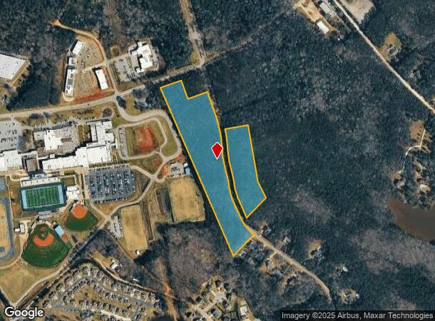 Woodthrush Rd, Chapin, SC Parcel Map