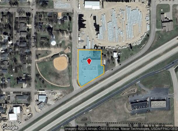  235 S Ash St, Belle Plaine, MN Parcel Map