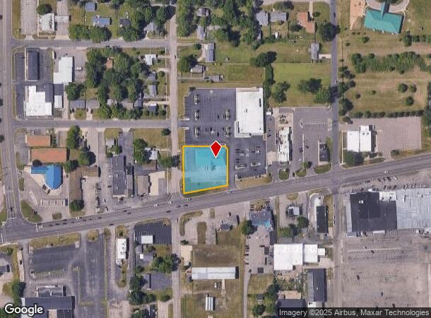 890 Columbia Ave W, Battle Creek, MI Parcel Map