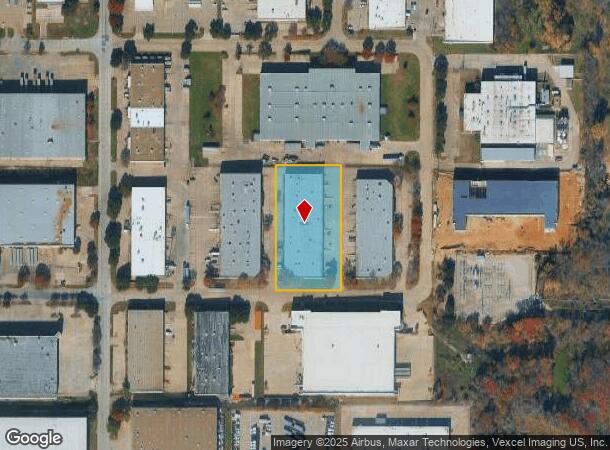  1515 Avenue S, Grand Prairie, TX Parcel Map