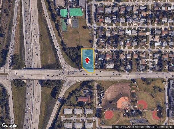 1401 Nw 3Rd St, Boynton Beach, FL Parcel Map