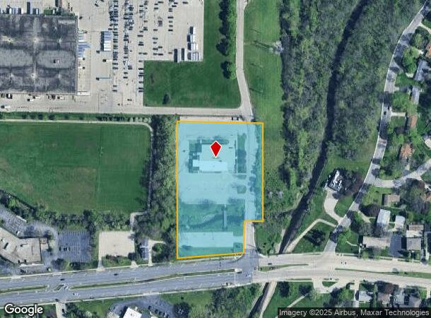 12500 W Bluemound Rd, Elm Grove, WI Parcel Map