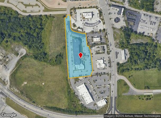  9600 University Blvd, Coraopolis, PA Parcel Map