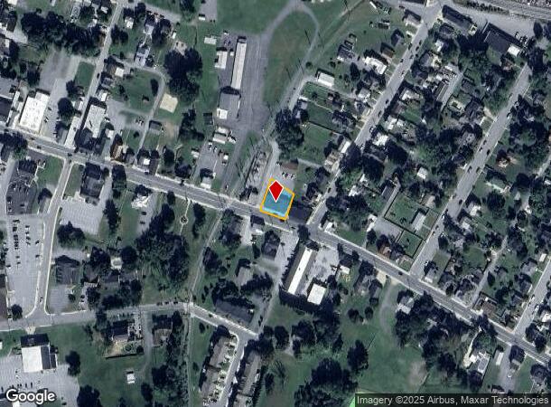 129 E Main St, Thurmont, MD Parcel Map