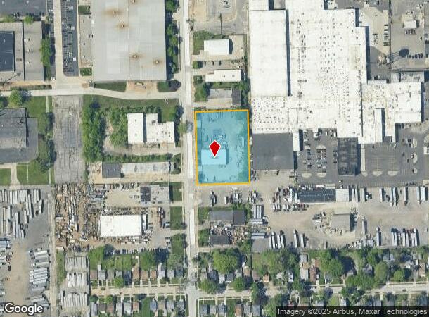 21300 Mullin Ave, Warren, MI Parcel Map