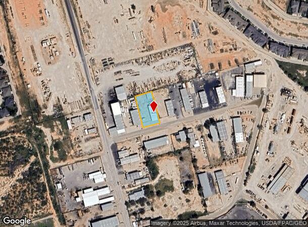  6923 E Commerce St, Odessa, TX Parcel Map