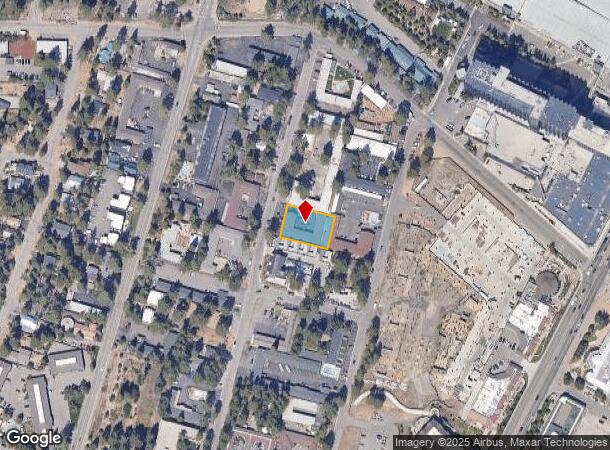  4120 Manzanita Ave, South Lake Tahoe, CA Parcel Map