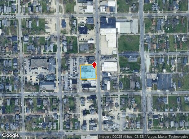  2114 S Calhoun St, Fort Wayne, IN Parcel Map