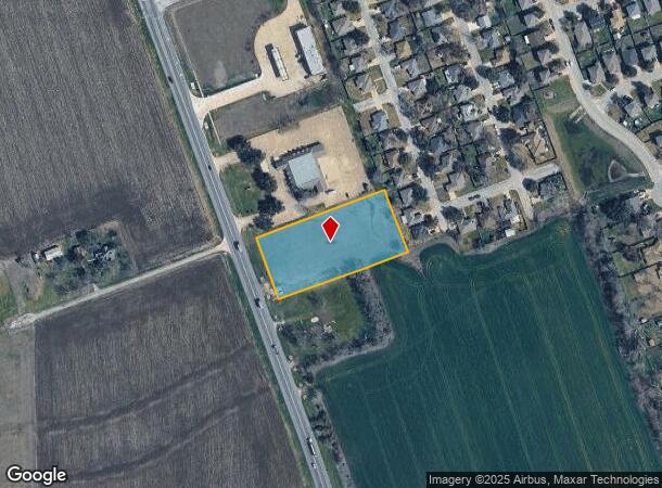 809 Carlos G Parker Blvd Nw, Taylor, TX Parcel Map