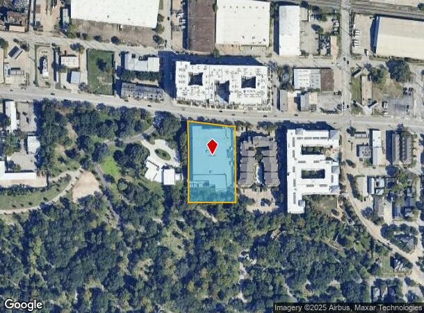  2515 Washington Ave, Houston, TX Parcel Map