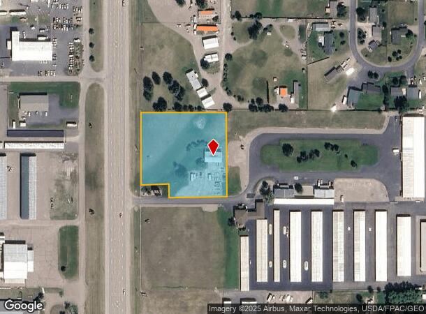 5385 Us Highway 2 W, Columbia Falls, MT Parcel Map
