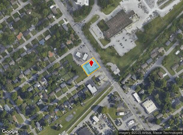  1207 Eastern Blvd, Clarksville, IN Parcel Map