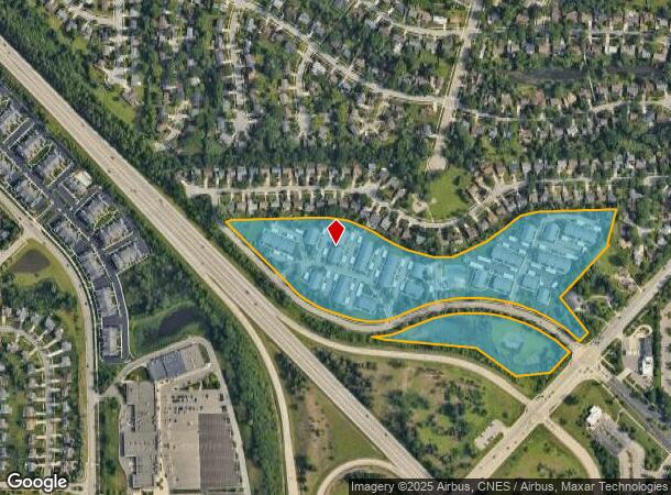  1300 Brookfield Dr, Ann Arbor, MI Parcel Map