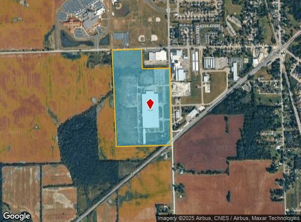 620 S Platt Rd, Milan, MI Parcel Map