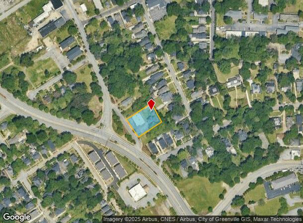 8 Metropolitan Dr, Greenville, SC Parcel Map