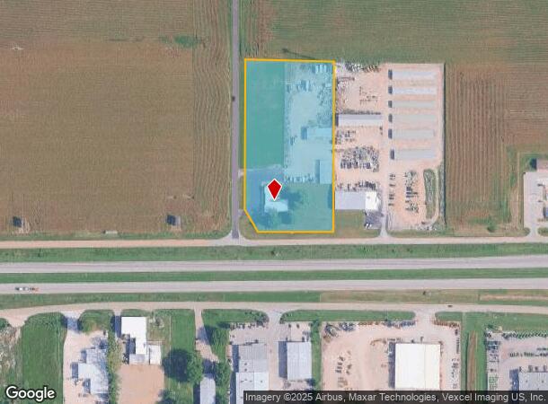 2420 Nw Button Rd, Topeka, KS Parcel Map