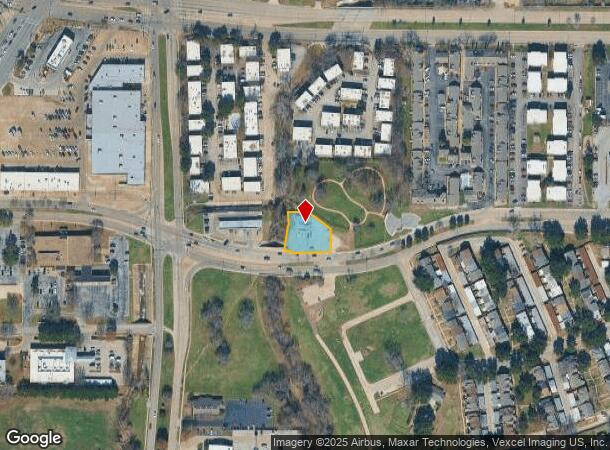 511 W Arkansas Ln, Arlington, TX Parcel Map