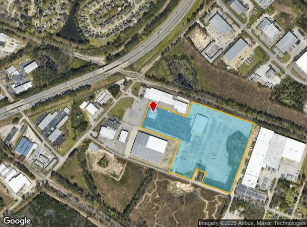  1416 Atlas Rd, Columbia, SC Parcel Map