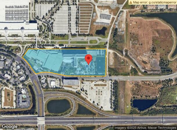  6001 Destination Pkwy, Orlando, FL Parcel Map