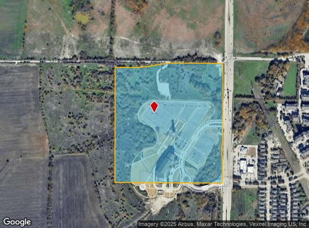 12995 Preston Rd, Frisco, TX Parcel Map