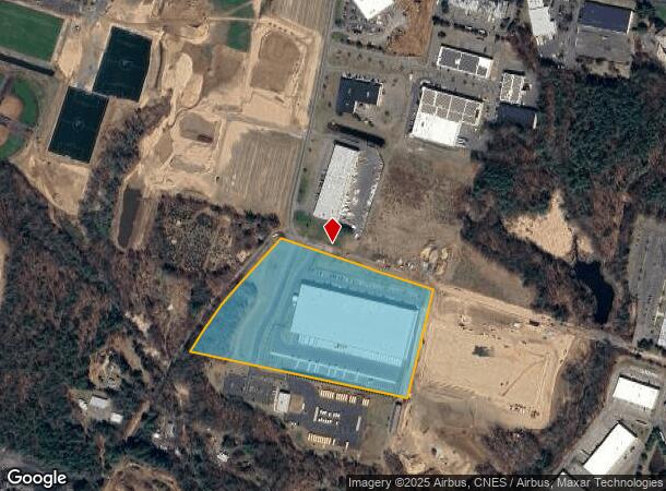  105 Baker Hollow Rd, Windsor, CT Parcel Map