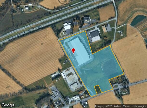 130 Keeney Ln, Hellam, PA Parcel Map