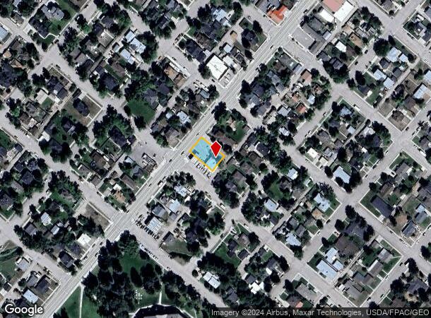  536 S Atlantic St, Dillon, MT Parcel Map