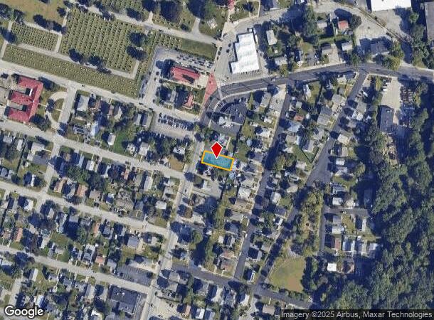  1528 Cranston St, Cranston, RI Parcel Map