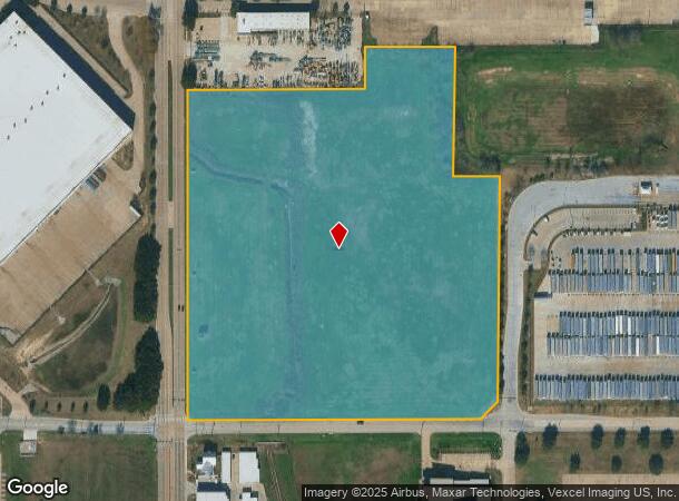  8510 S Hampton Rd, Dallas, TX Parcel Map