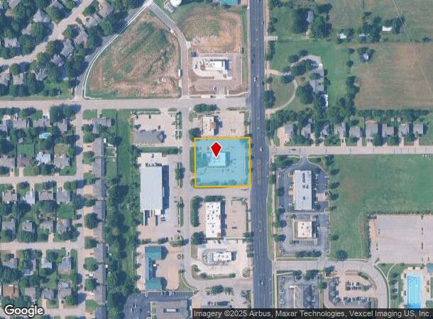 1245 N Rock Rd, Derby, KS Parcel Map