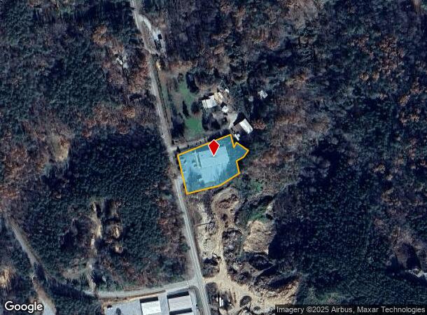  7854 Highway 9 N, Mill Spring, NC Parcel Map