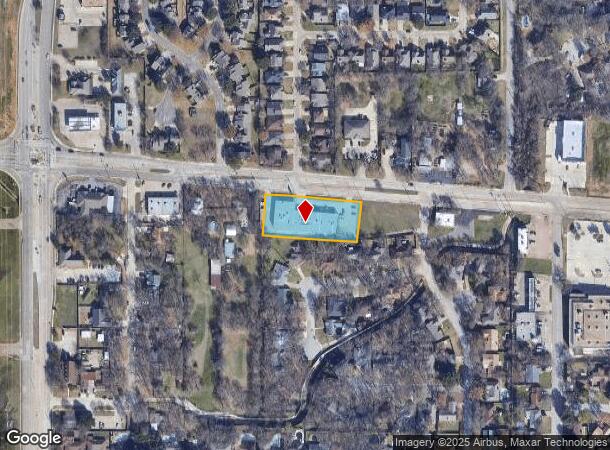  5300 W Arkansas Ln, Arlington, TX Parcel Map