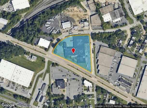 2700 W Patapsco Ave, Baltimore, MD Parcel Map