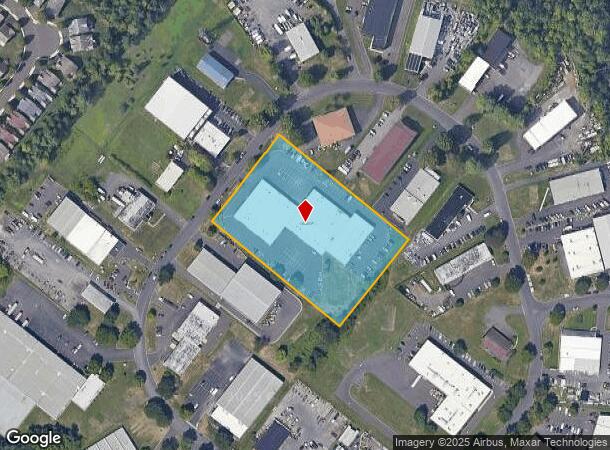  1836 Stout Dr, Warminster, PA Parcel Map