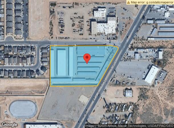  10485 Dyer St, El Paso, TX Parcel Map