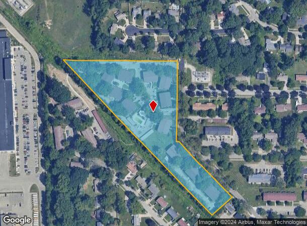  4001 Curwood Ave Se, Grand Rapids, MI Parcel Map