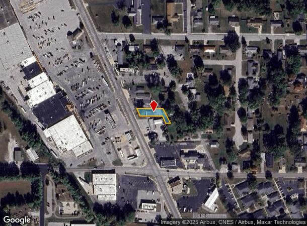  919 N Main St, Monticello, IN Parcel Map