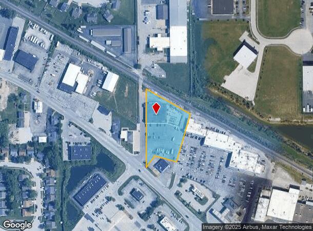  800 E Main St, Brownsburg, IN Parcel Map