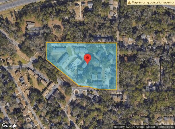  1600 Pullen Rd, Tallahassee, FL Parcel Map