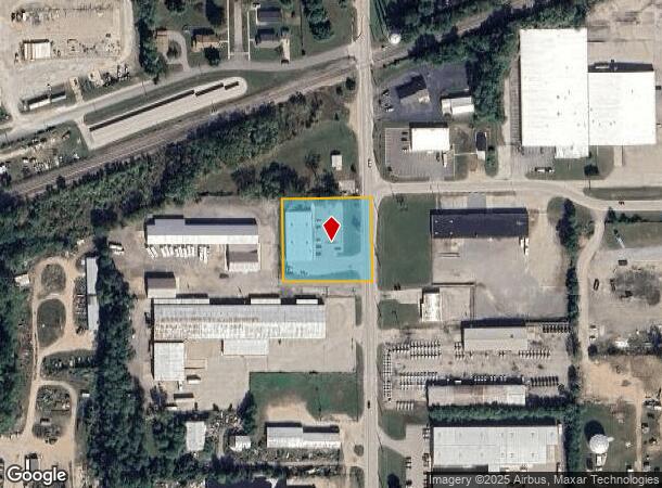 605 S Division St, Bristol, IN Parcel Map