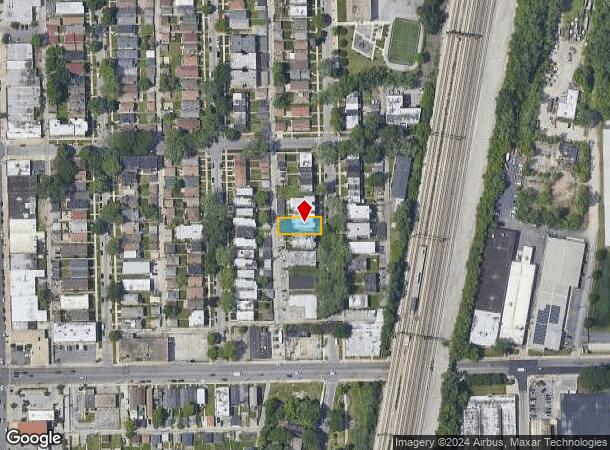  8618 S Ingleside Ave, Chicago, IL Parcel Map