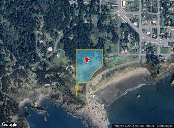 650 5Th St, Port Orford, OR Parcel Map