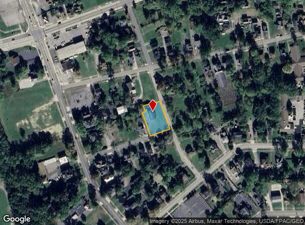  414 School St Nw, Warren, OH Parcel Map
