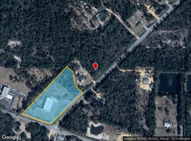 7924 Hickory Hammock Rd, Milton, FL Parcel Map