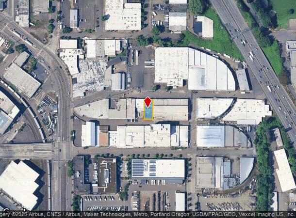 646 N Thompson St, Portland, OR Parcel Map