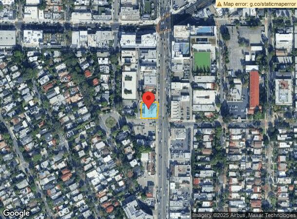  501 N La Cienega Blvd, West Hollywood, CA Parcel Map