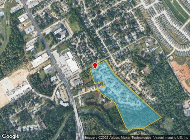  3030 Hirschfield Rd, Spring, TX Parcel Map