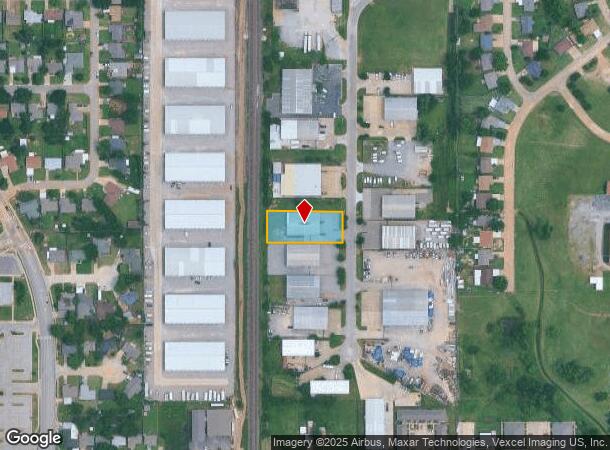  705 Messenger Ln, Moore, OK Parcel Map